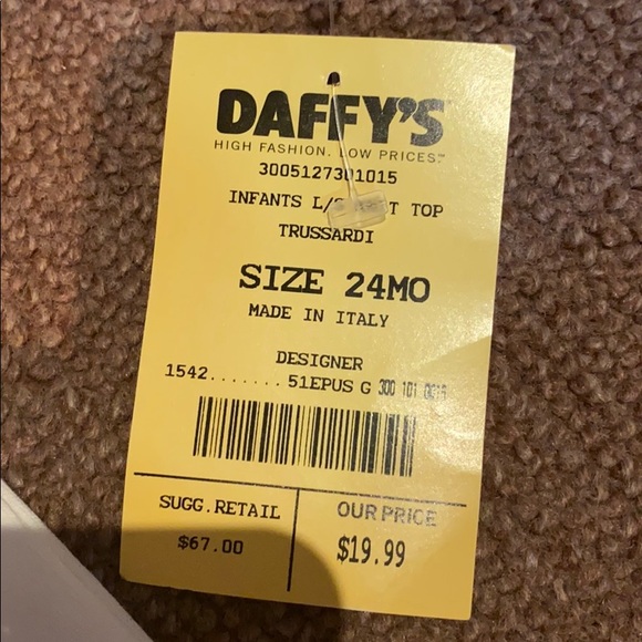 italian designer baby top - Picture 4 of 4